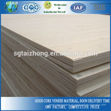 Plain 3000MM Comprimento Grande Tamanho Plywood